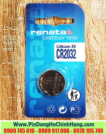 Pin Renata CR2032 lithium 3.0v 